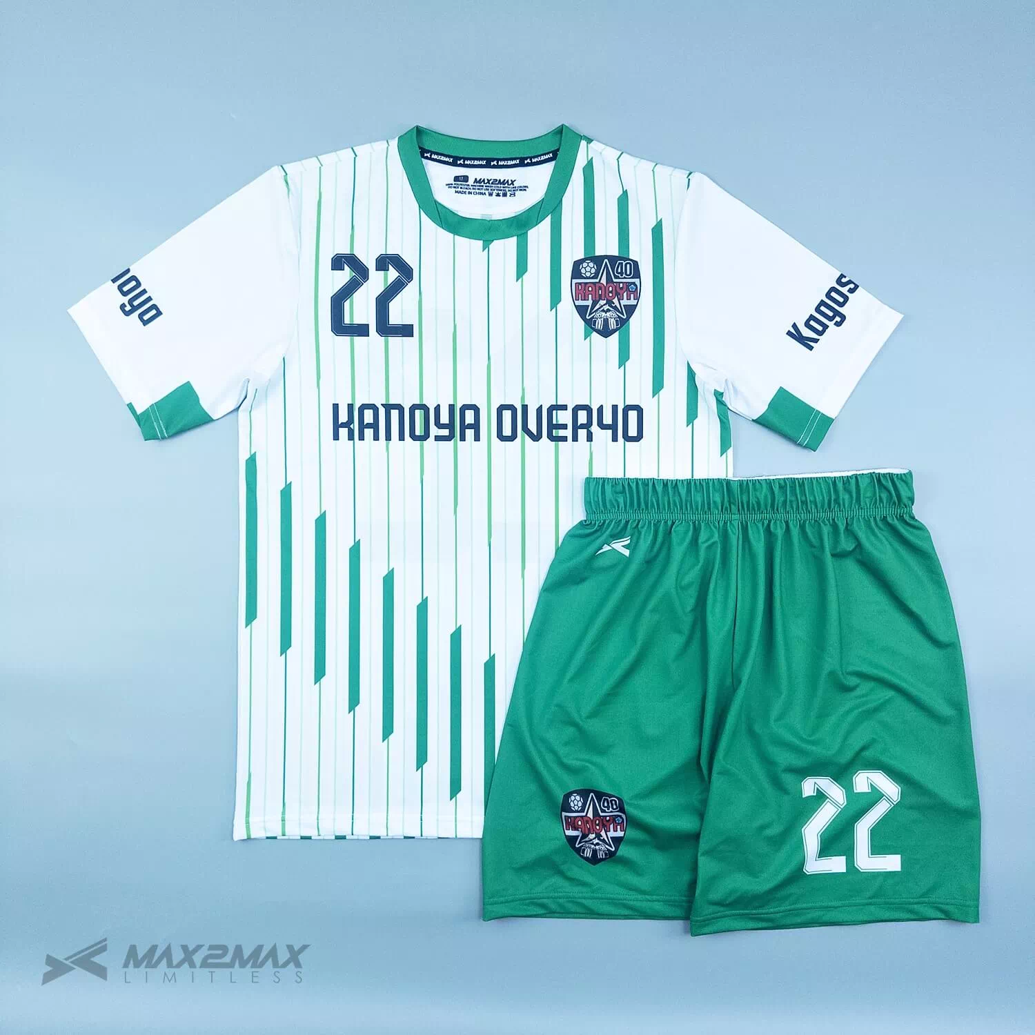 kanoya over40サッカーユニフォームオーダー