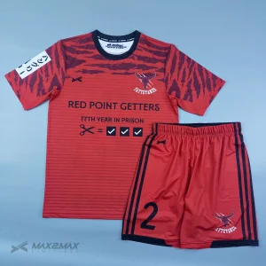 Red Point Gettersサッカーユニフォームオーダー