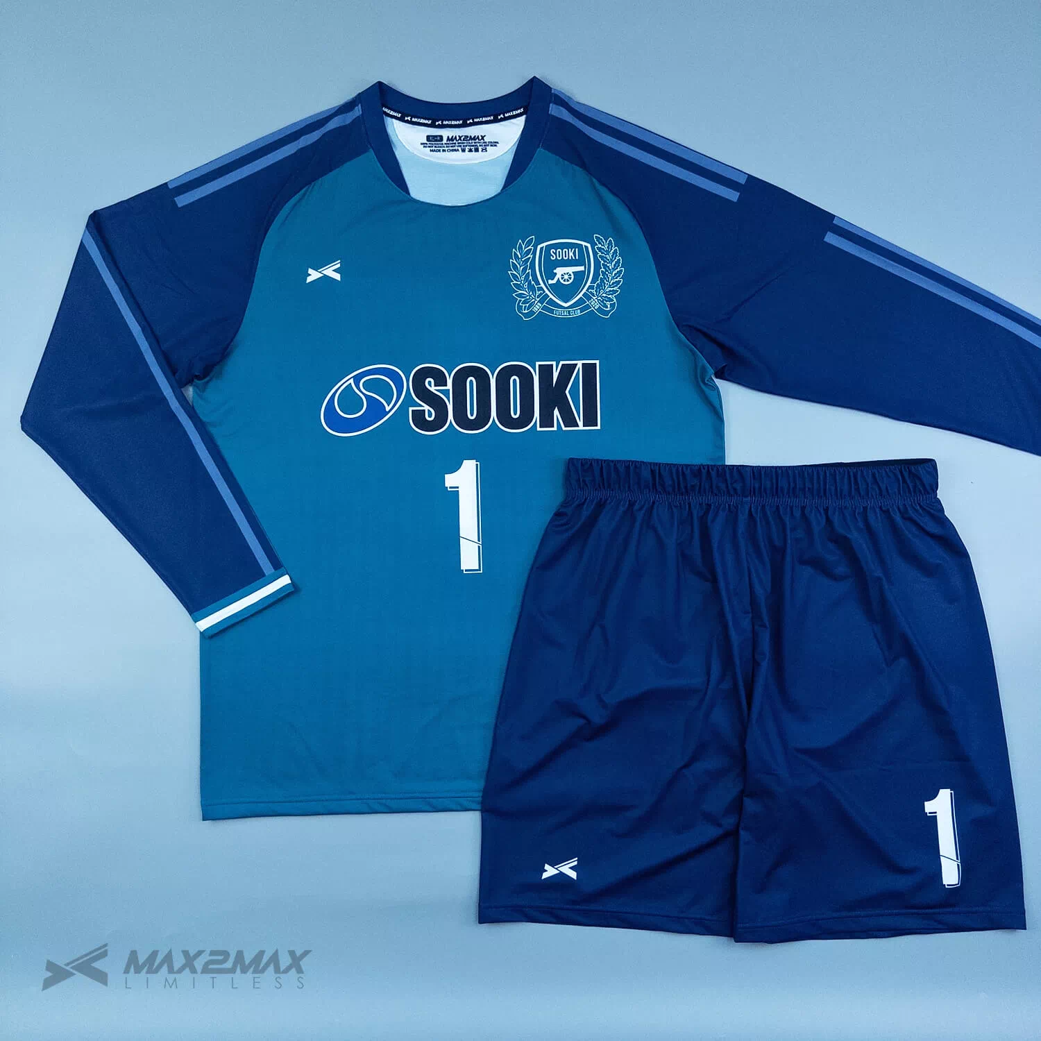 SOOKI FutsalClub GKサッカーユニフォームオーダー