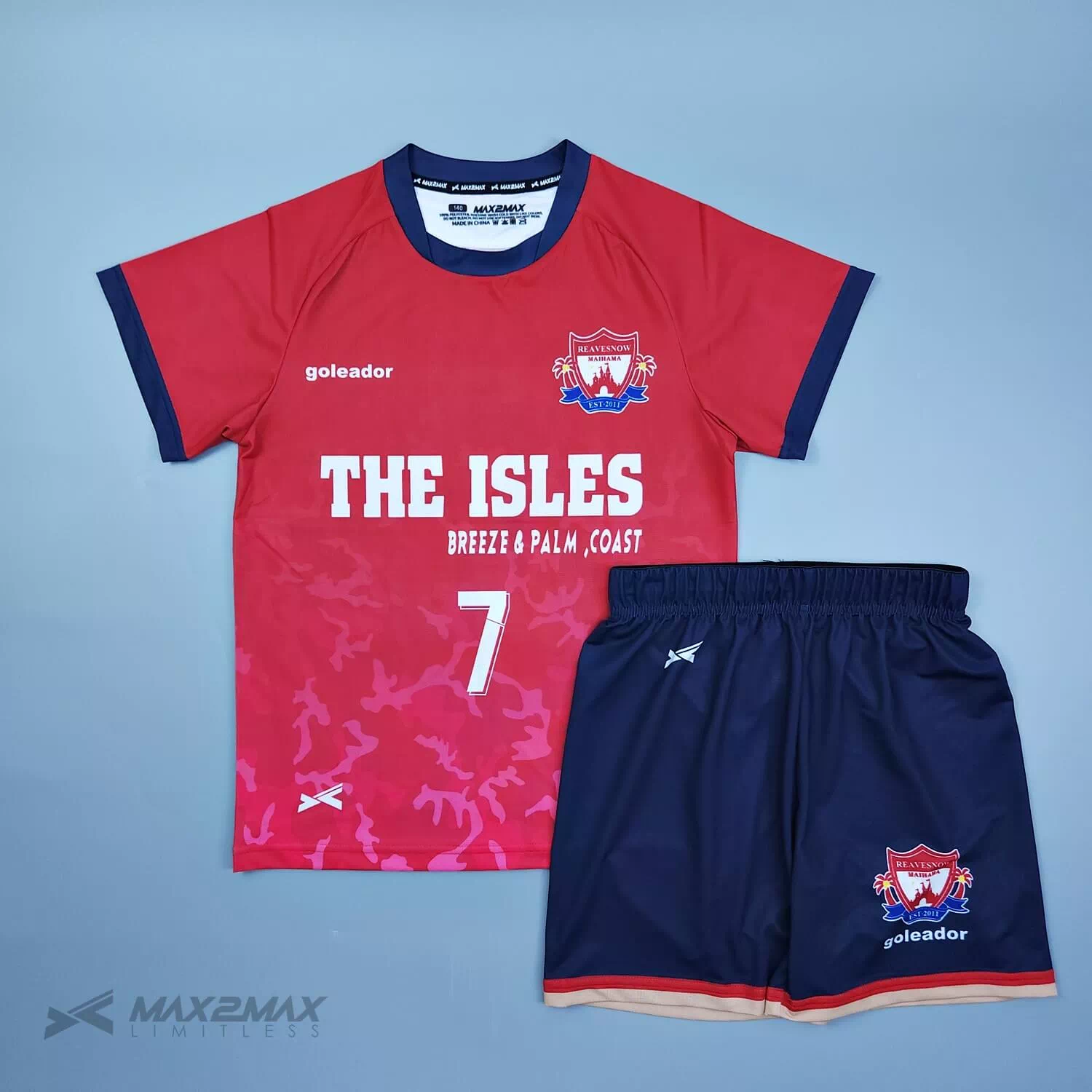 REAVESNOWサッカーユニフォームオーダー