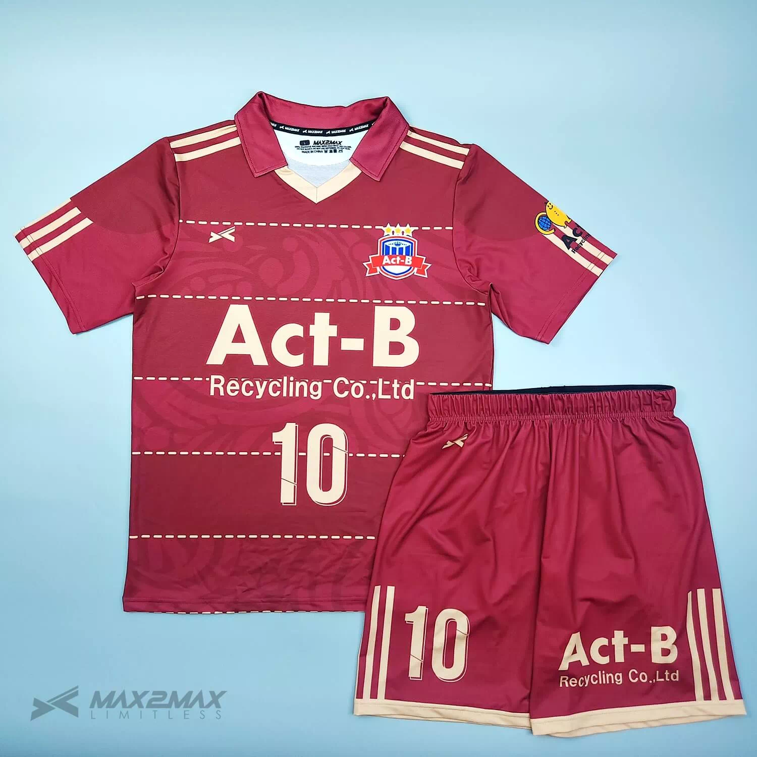 Act-B 1STサッカーユニフォームオーダー