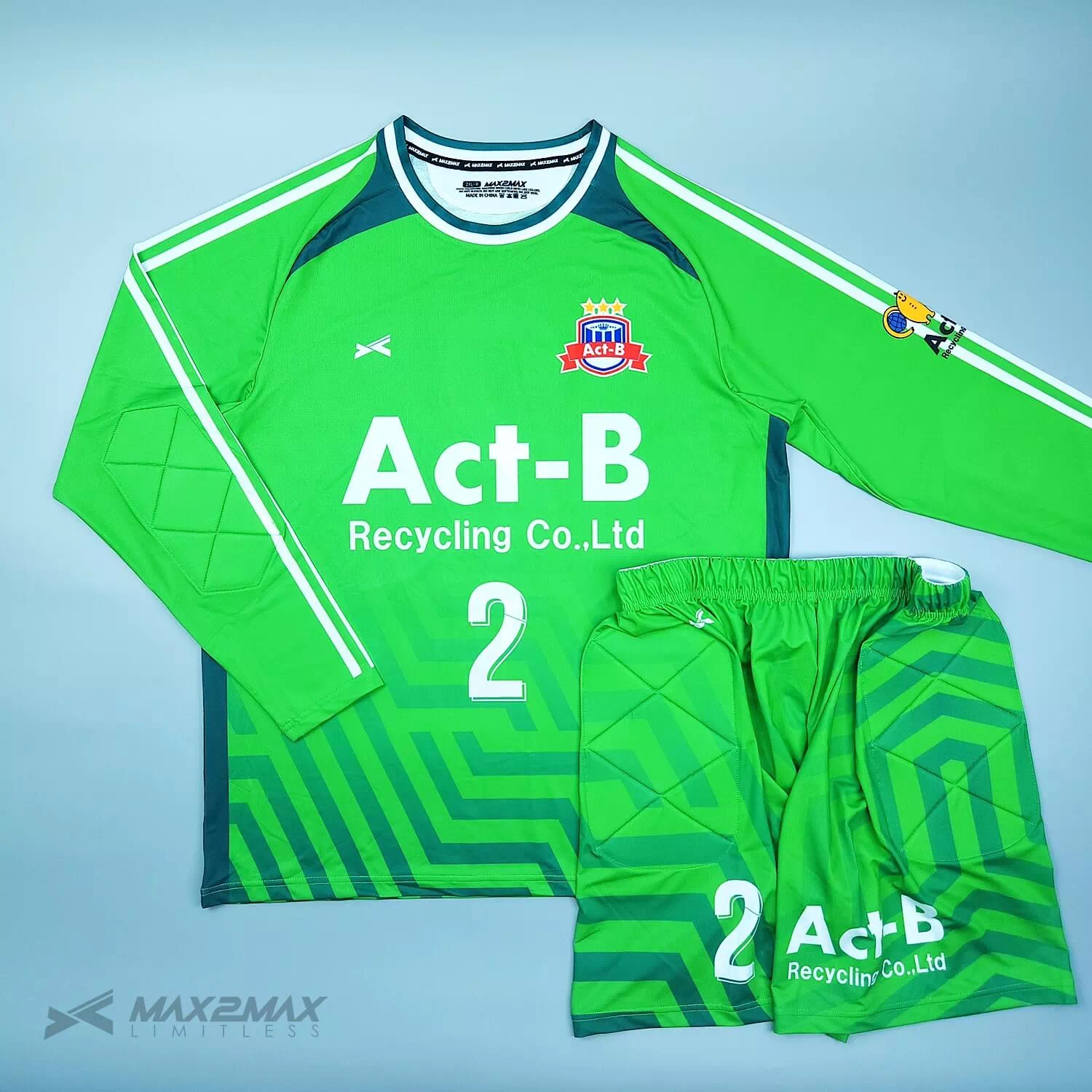 Act-B GK2NDサッカーユニフォームオーダー