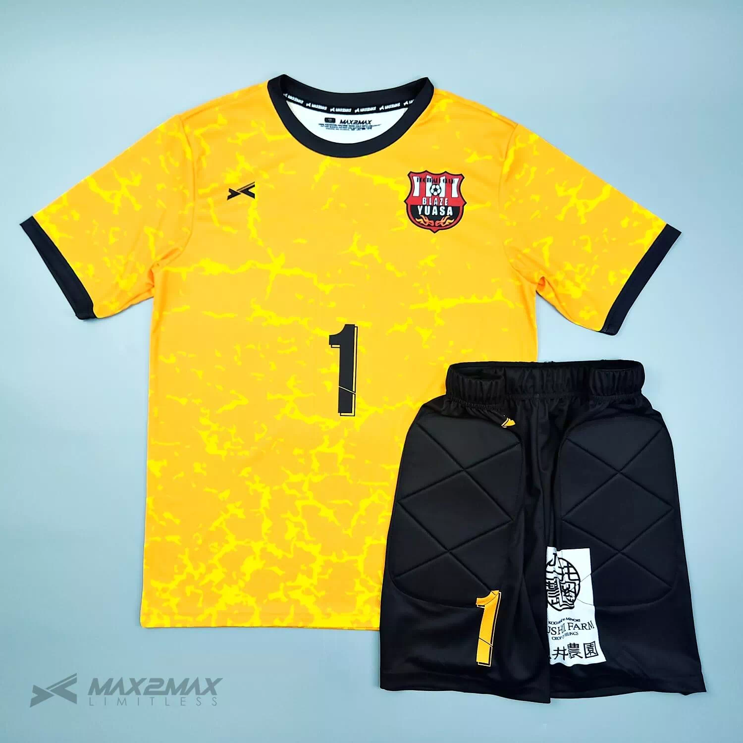 FC BLAZE YUASA GKサッカーユニフォームオーダー