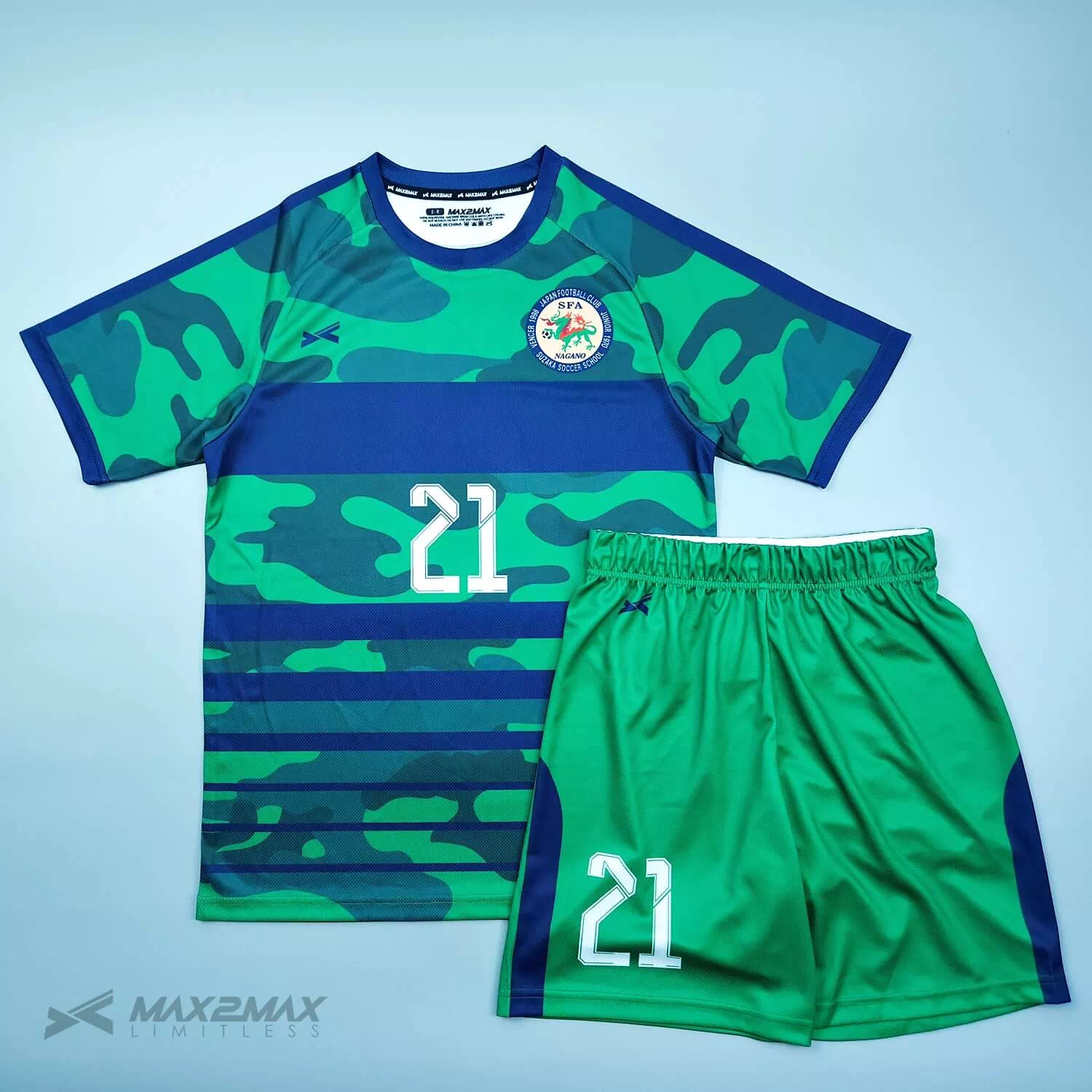 JFC SUZAKA GK2NDサッカーユニフォームオーダー