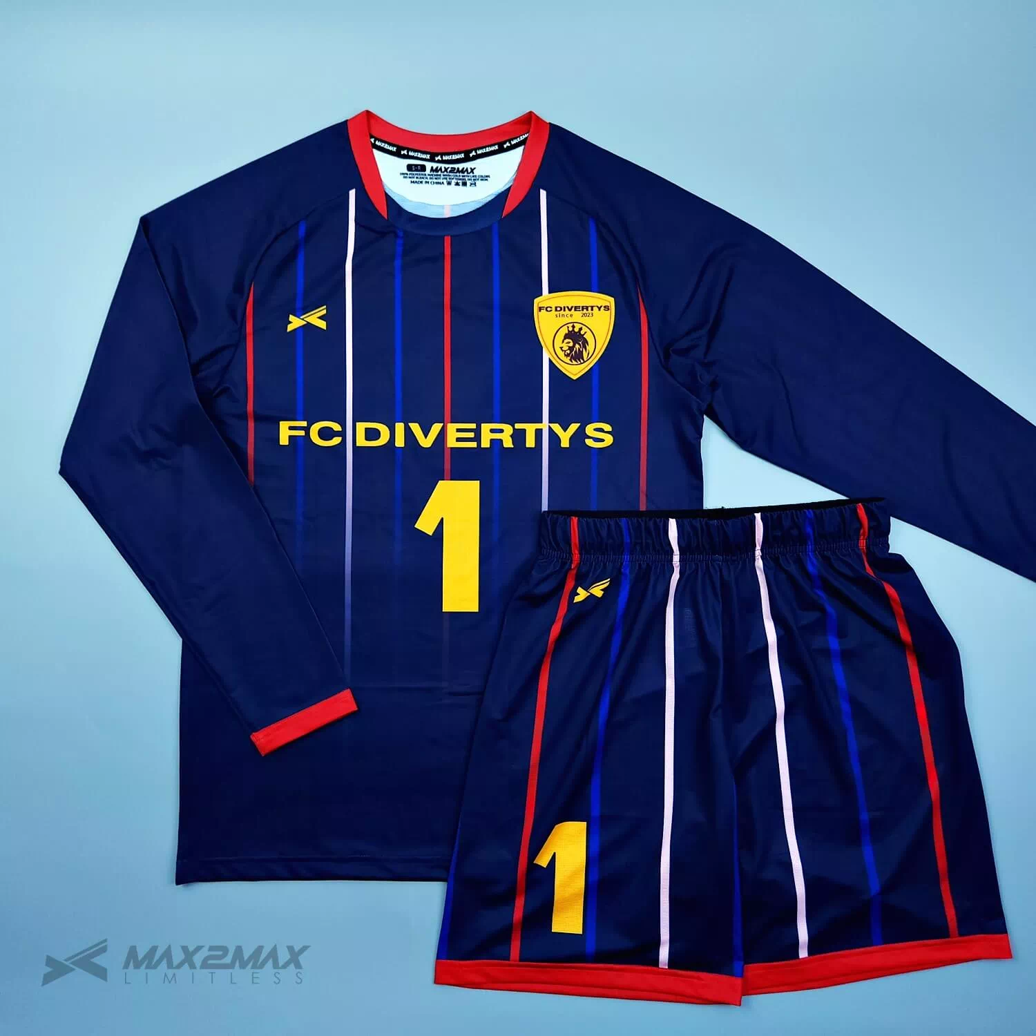 FC DIVERTYS GKサッカーユニフォームオーダー