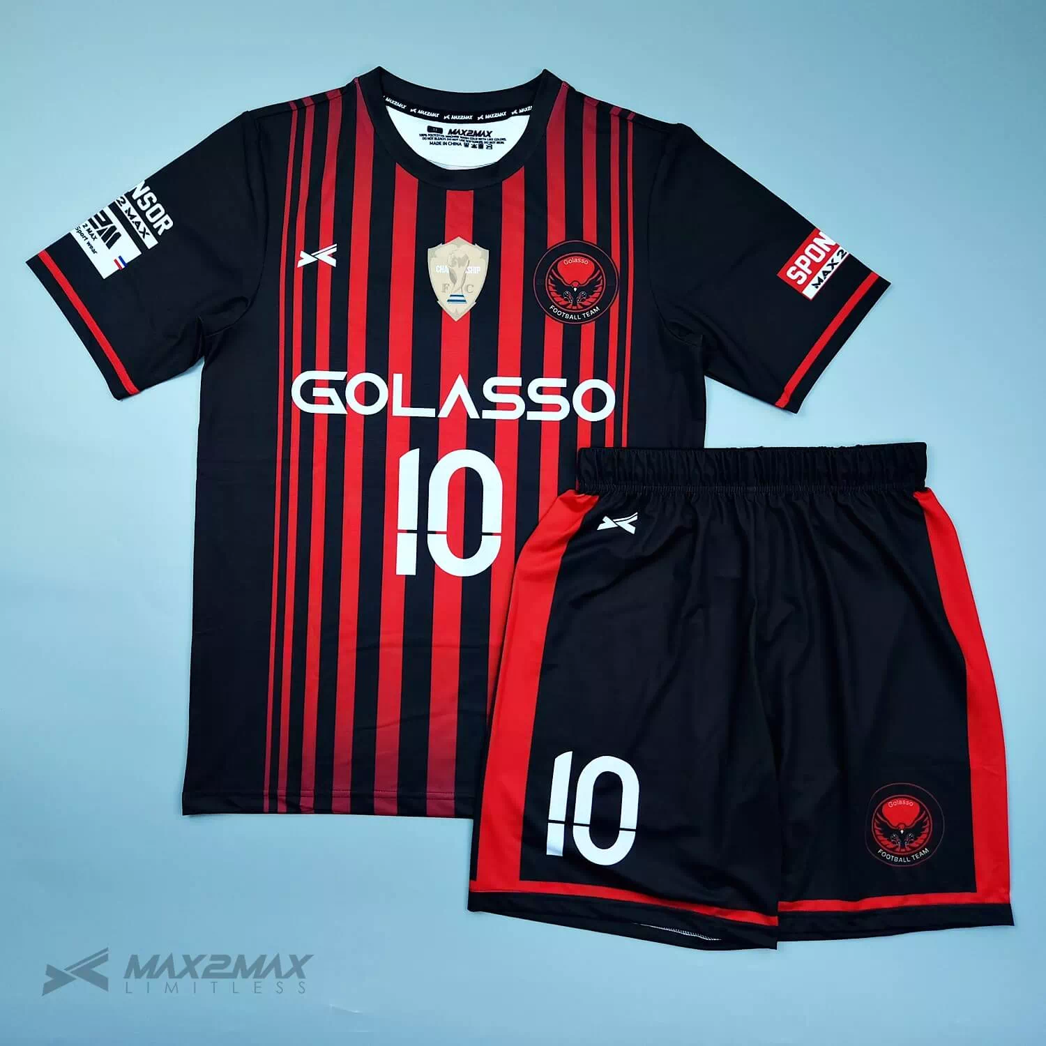 Golassoサッカーユニフォームオーダー