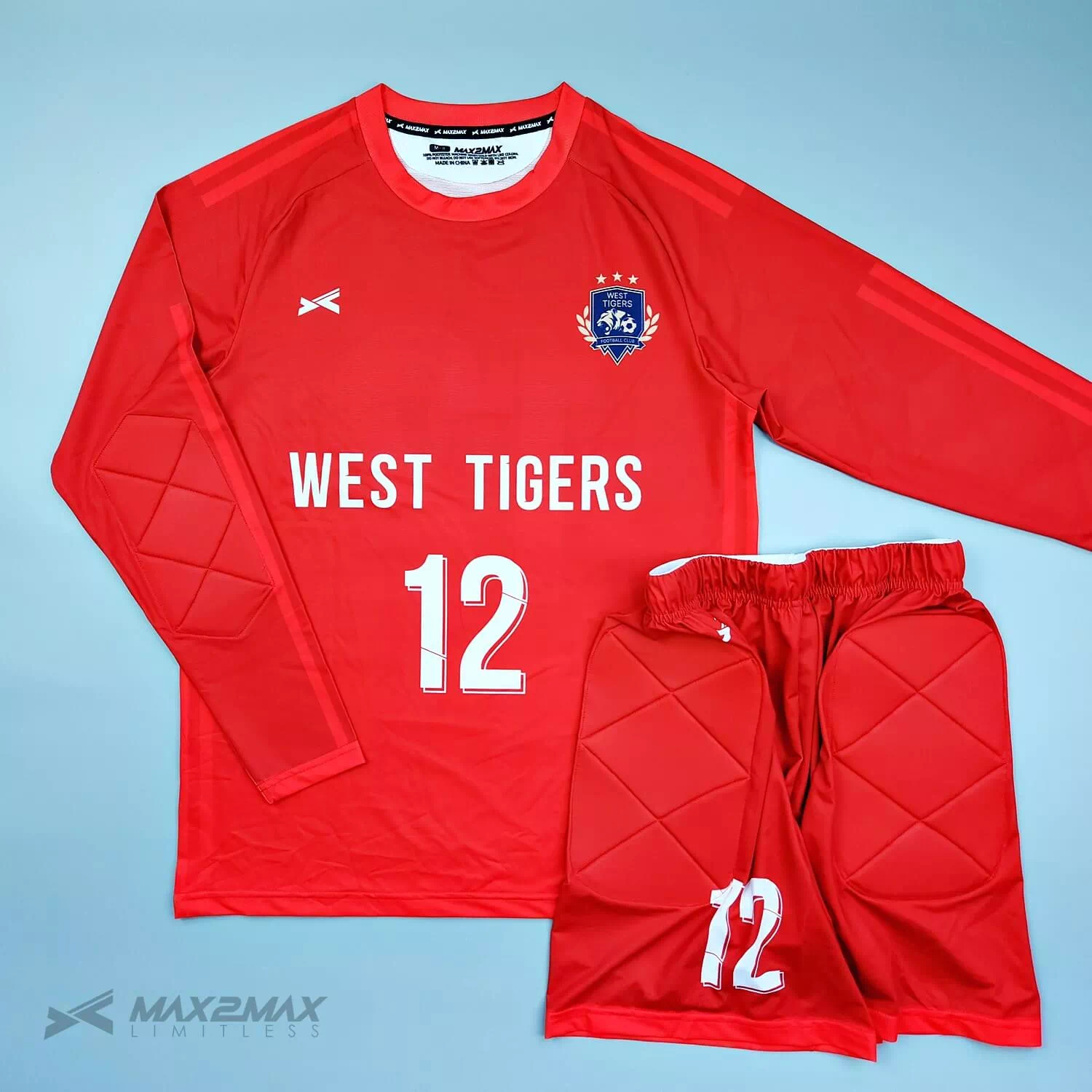West Tigers GKサッカーユニフォームオーダー