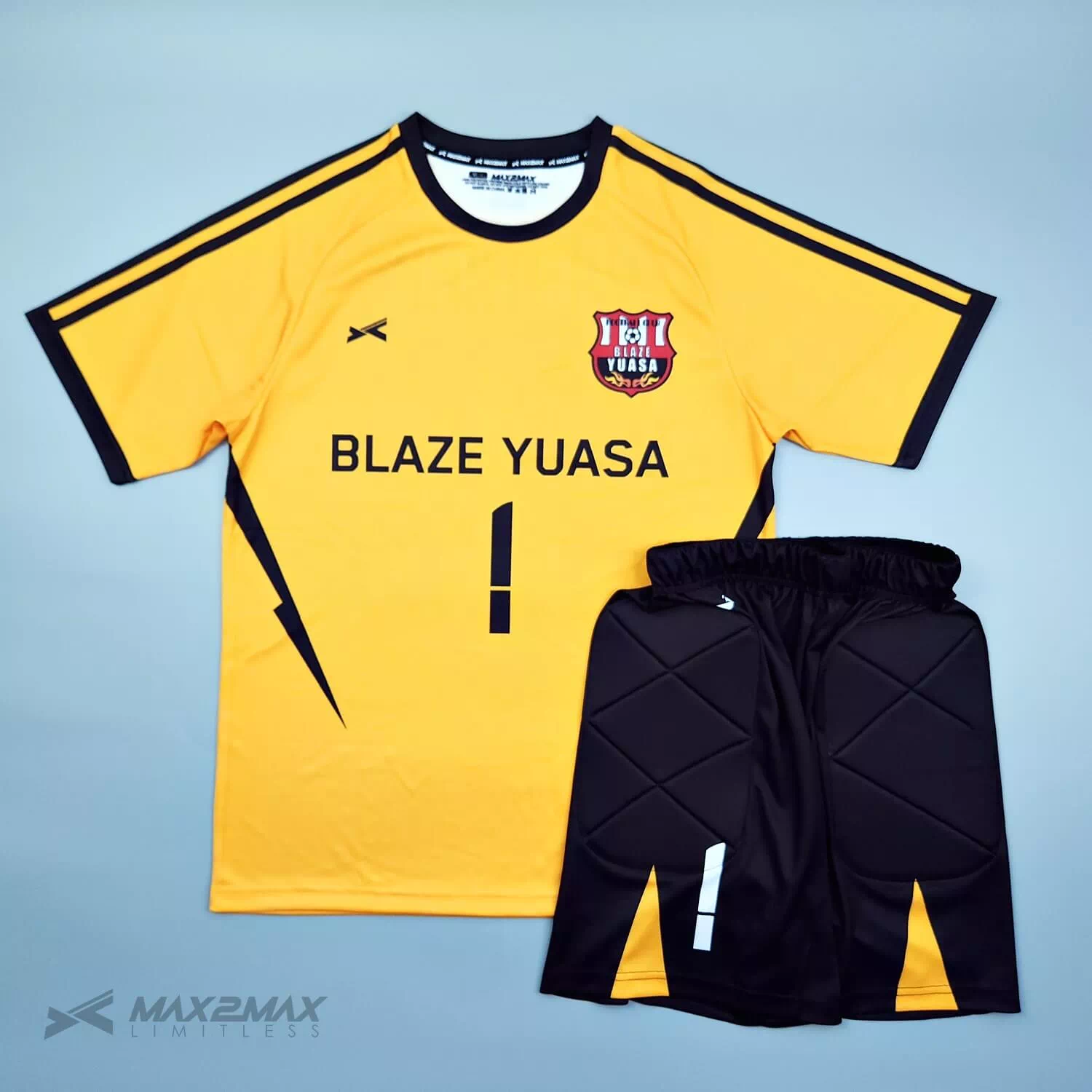 WAKAYAMA FC BLAZE YUASA GKサッカーユニフォームオーダー