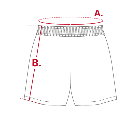 size page in pants