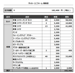 230619_YURINOKIGIRLS 1st_2nd_GK1st_GK2nd_staff_サッカー見積書