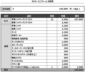 240617_NAHA Jr.SC_FP/GKサッカー見積書