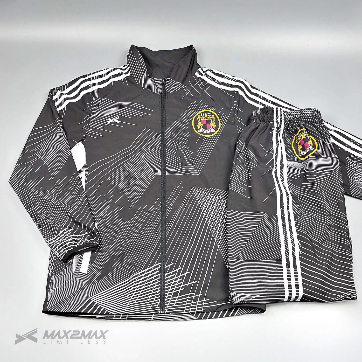 サッカー ウィンド ブレーカー M2M ウィンドブレーカー BLACK