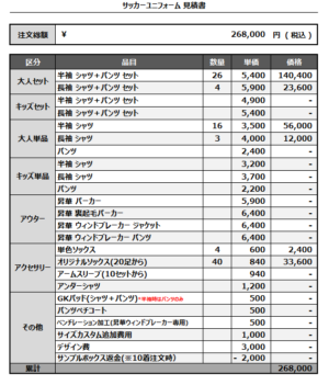 250317_Esfuerzo_3rd/4th/5th_GK3rd/4th_サッカー見積書