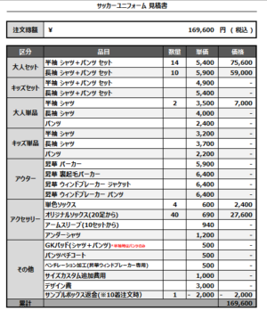 250328_Rio Grande_FP1st/2nd_GK1st/2ndサッカー見積書