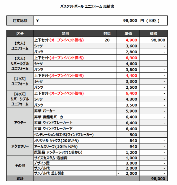 250430_CHEMICAL BOYS_1st/2nd_バスケ見積書