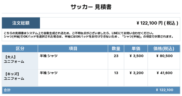 250624_HOJO RUGBY_ユニフォーム1st追加_ユニフォーム2nd追加_ユニフォーム4th追加_サッカー見積書