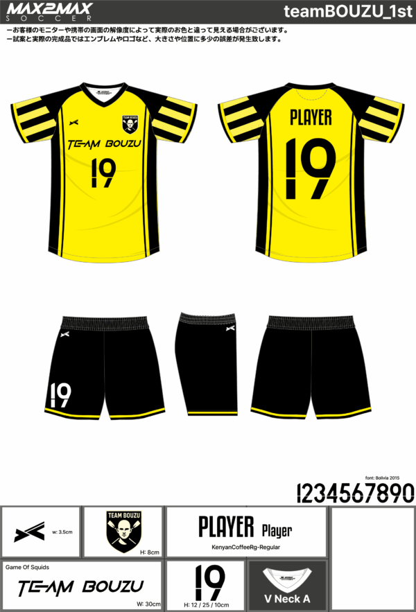 250701_teamBOUZU_ユニフォーム1st新規_サッカー見積書 - 画像 (2)