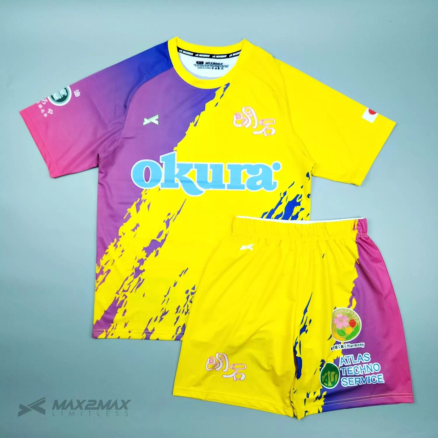 Akashi Mölkky Culb 3rd サッカーユニフォーム カスタム