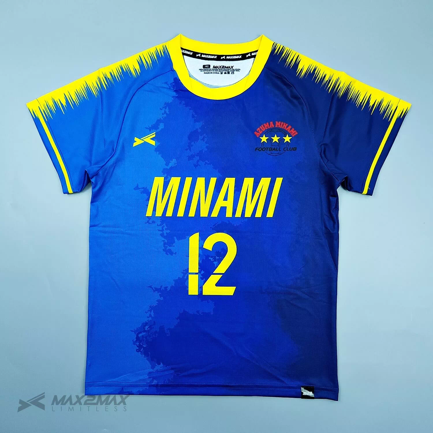 AZUMA MINAMI 2nd サッカーユニフォーム カスタム