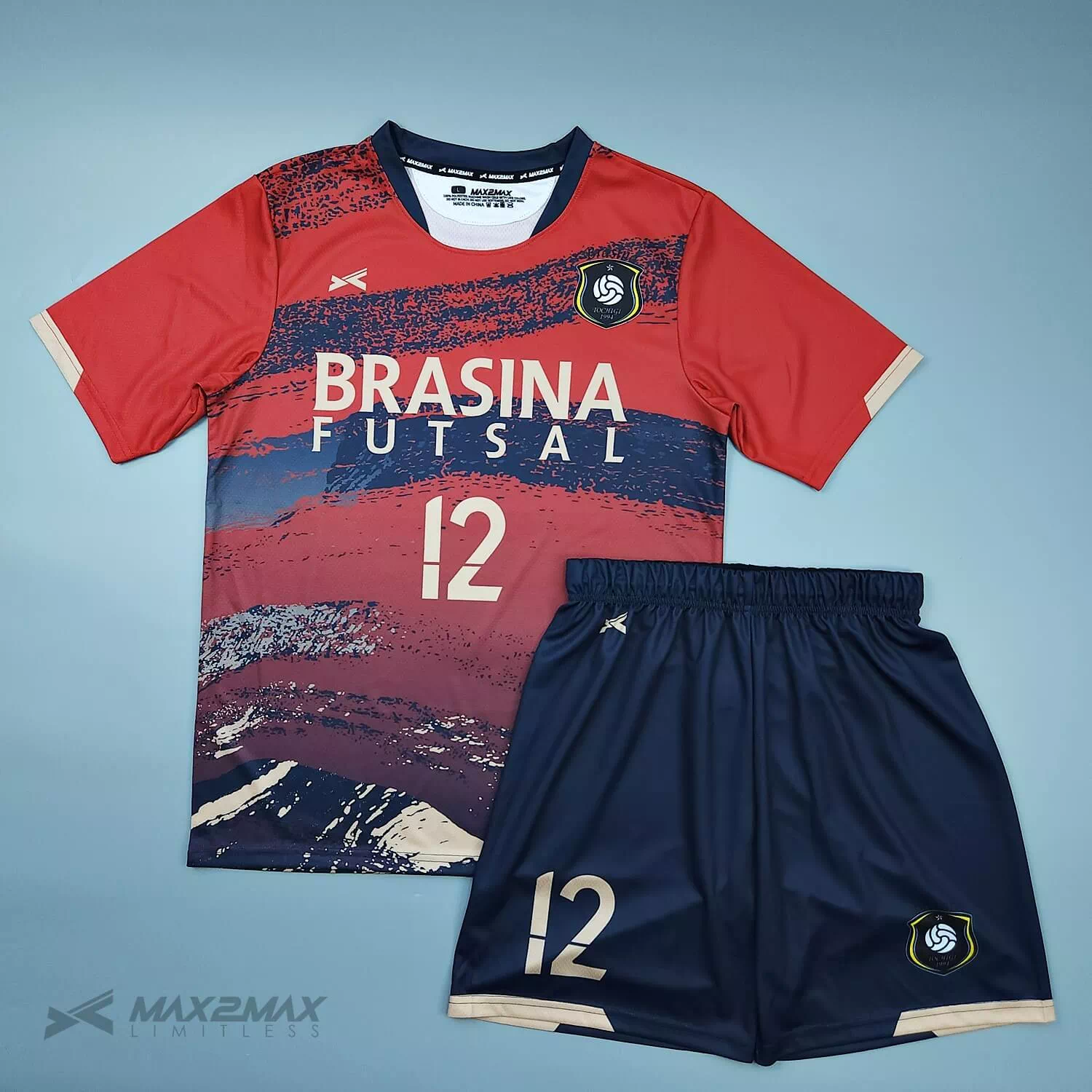 Brasina サッカーユニフォーム カスタム