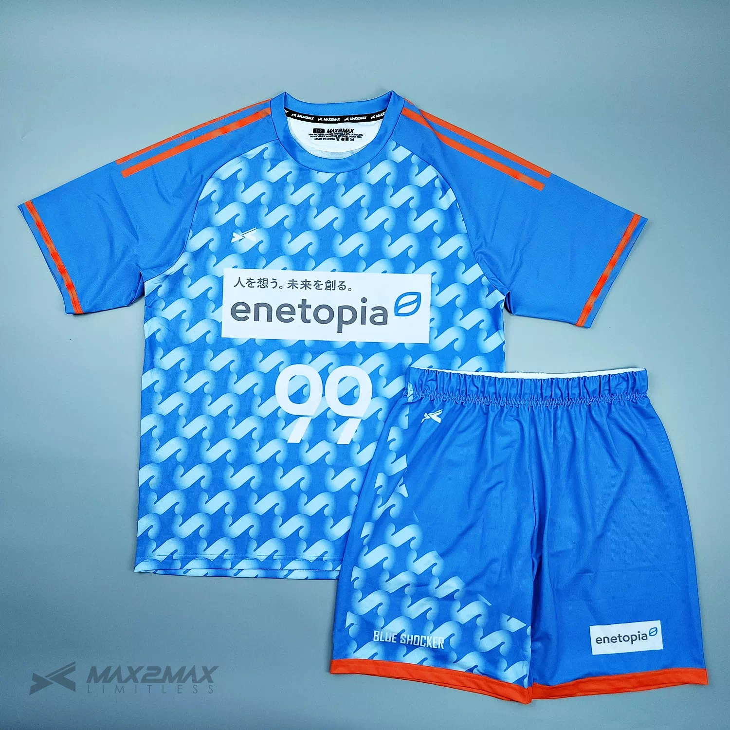 サッカーユニフォーム –BLUE SHOCKER_1st