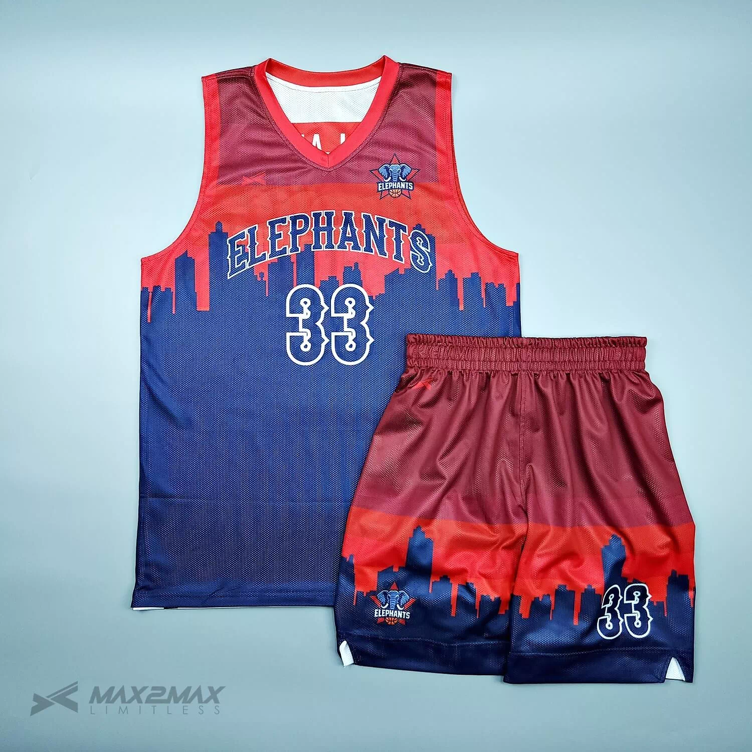 FILA Red Bull HALF COURT バスケユニフォーム　2枚 Red Bull Half Court 2022