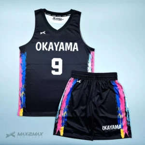 バスケ ユニフォーム OKAYAMA_1st
