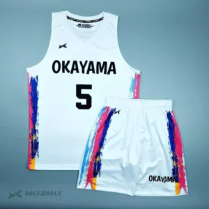 バスケ ユニフォーム OKAYAMA_2nd