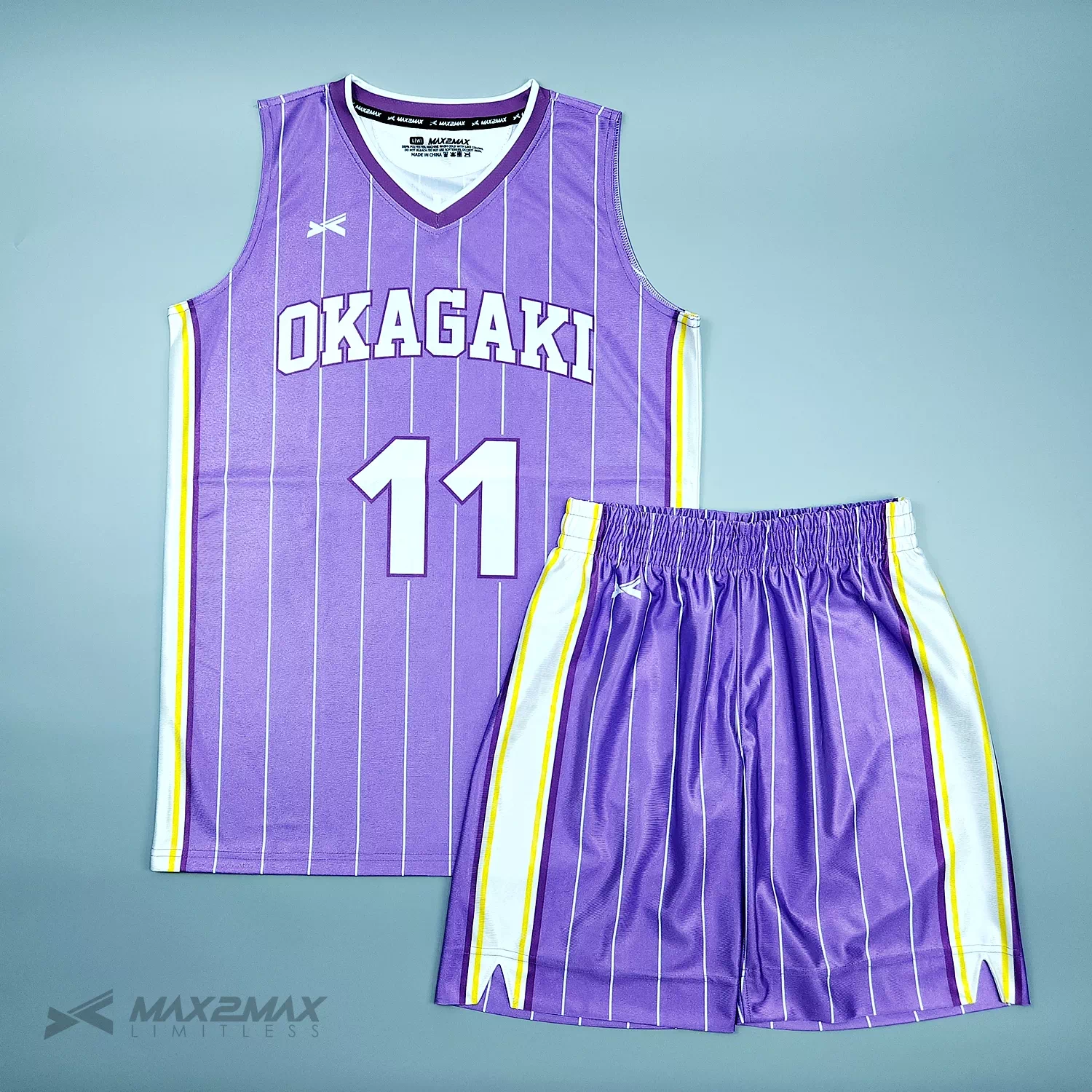 バスケ ユニフォーム OKAGAKI_2nd【●】