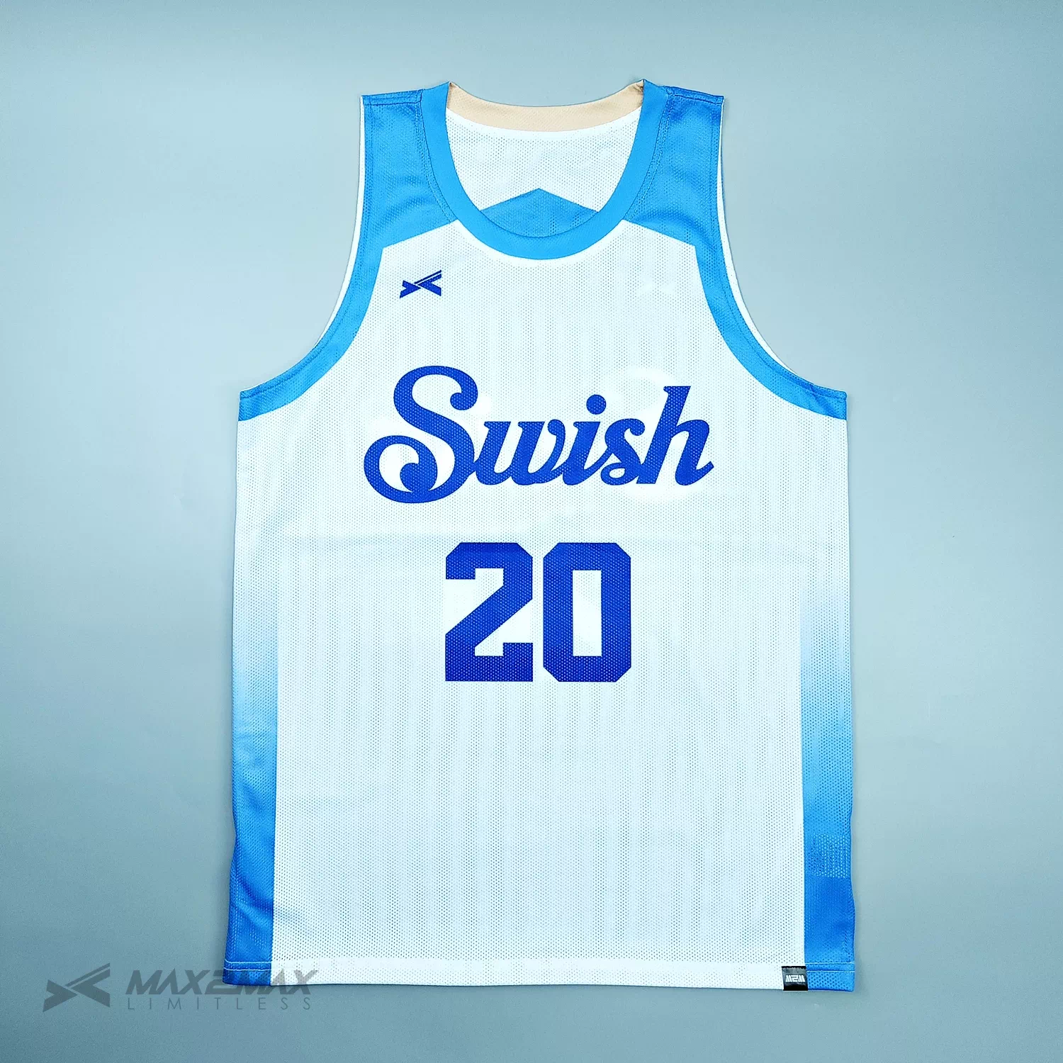 バスケ ユニフォーム SWISH_Reversible_1st