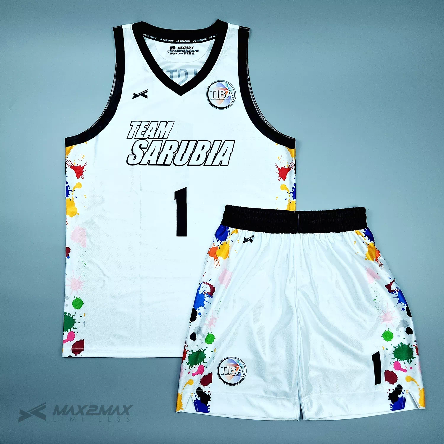 バスケ ユニフォーム TEAM SARUBIA_1st