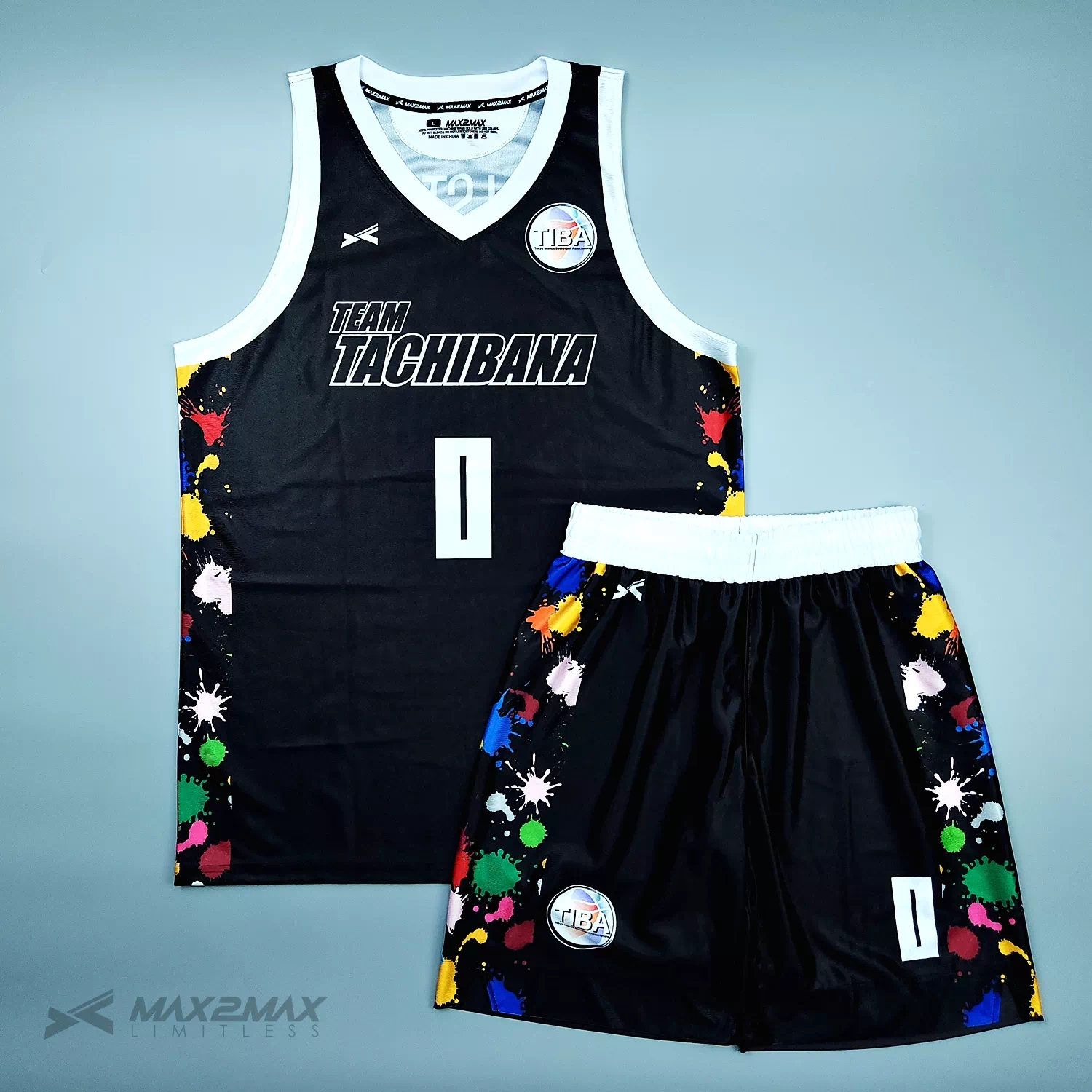 バスケ ユニフォーム TEAM TACHIBANA_1st