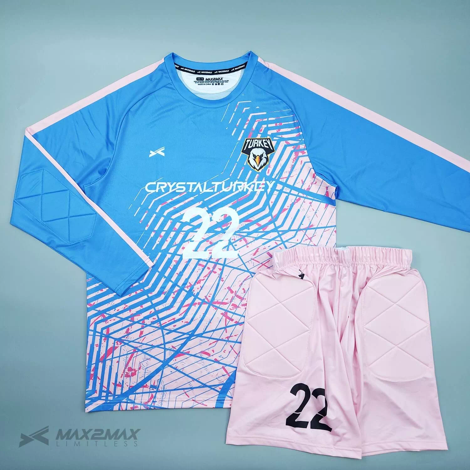 サッカーユニフォーム –CrystalTurkey_GK_1st