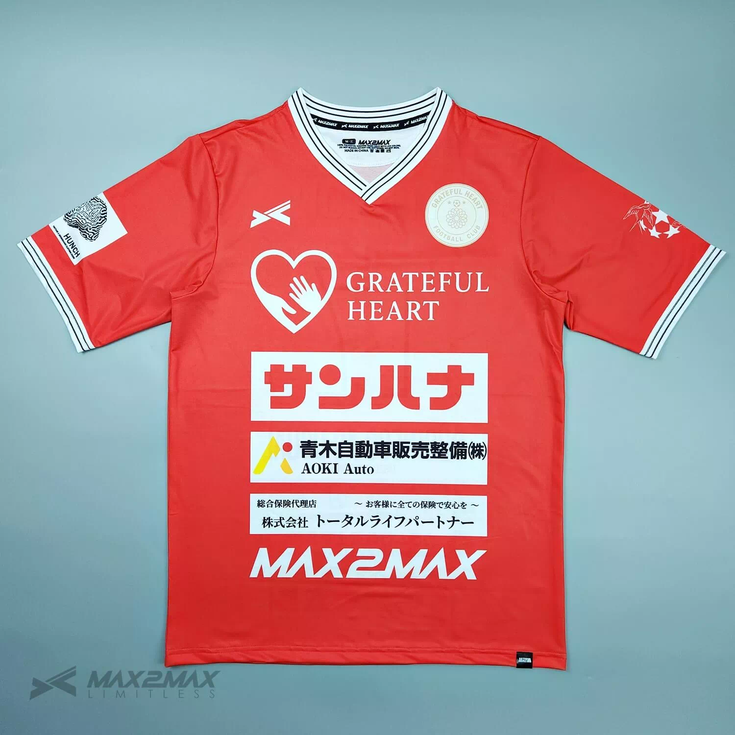 サッカーユニフォーム –GRATEFULHEART FC_GK_1st