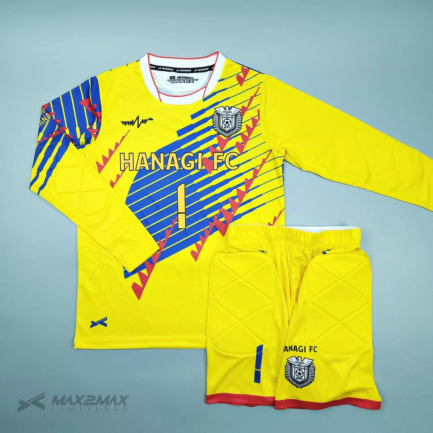 サッカーユニフォーム –HANAGI FC_GK_3rd