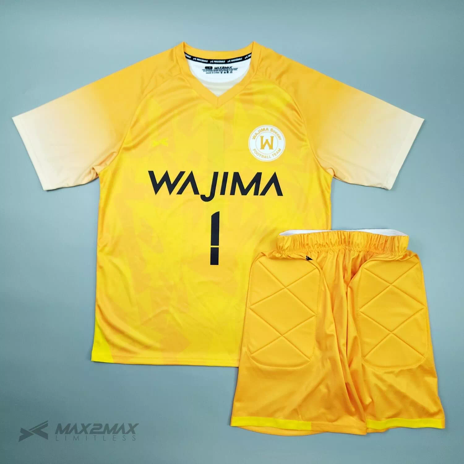 サッカーユニフォーム –WAJIMA_GK_1st