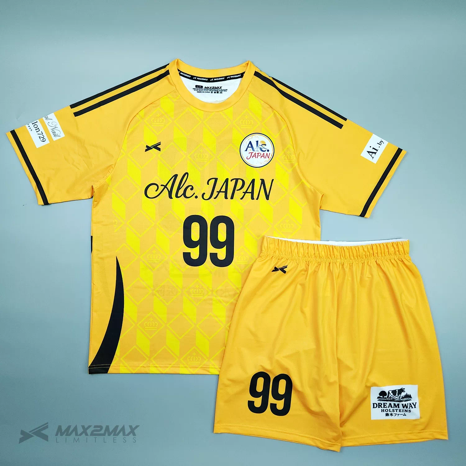 サッカーユニフォーム –Alc.JAPAN_GK_1st