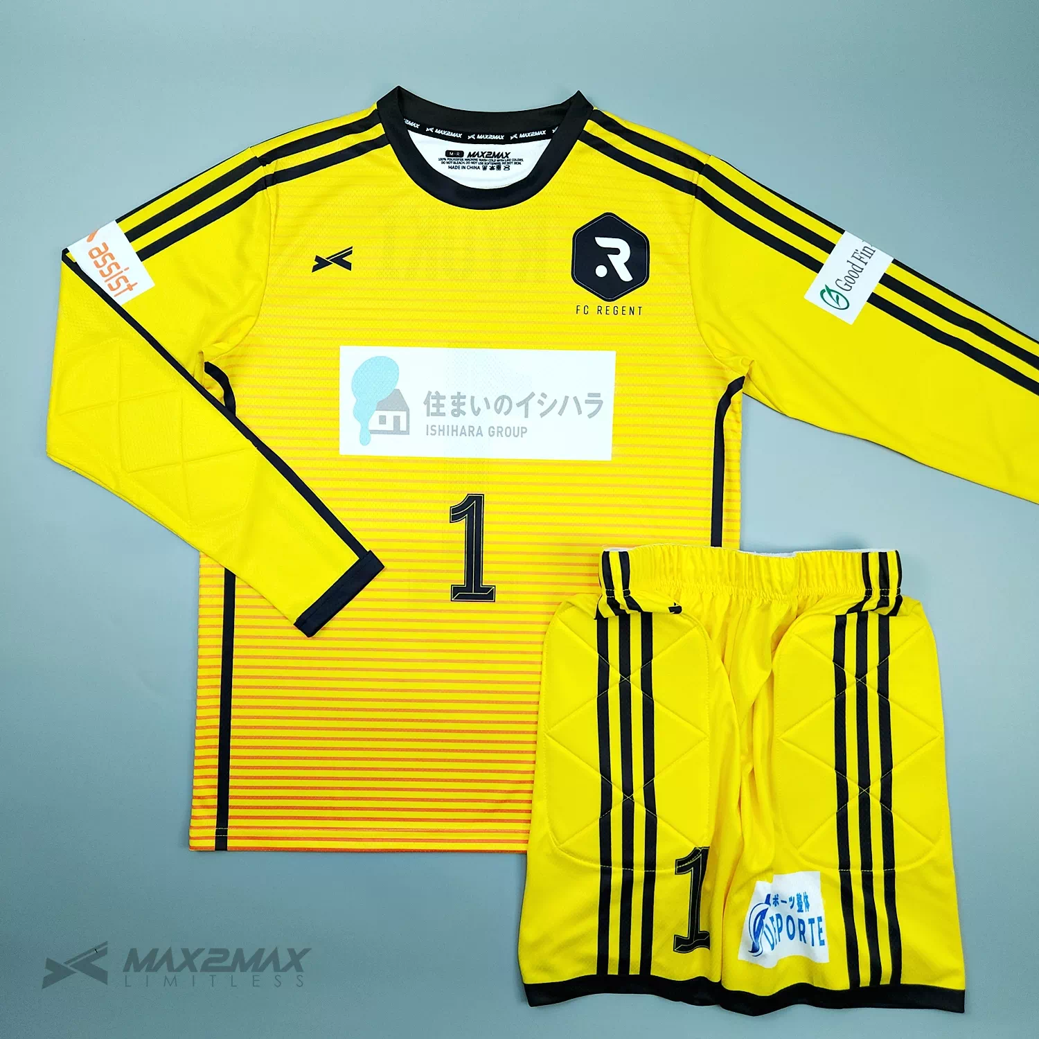 サッカーユニフォーム –FC REGENT_GK_1st