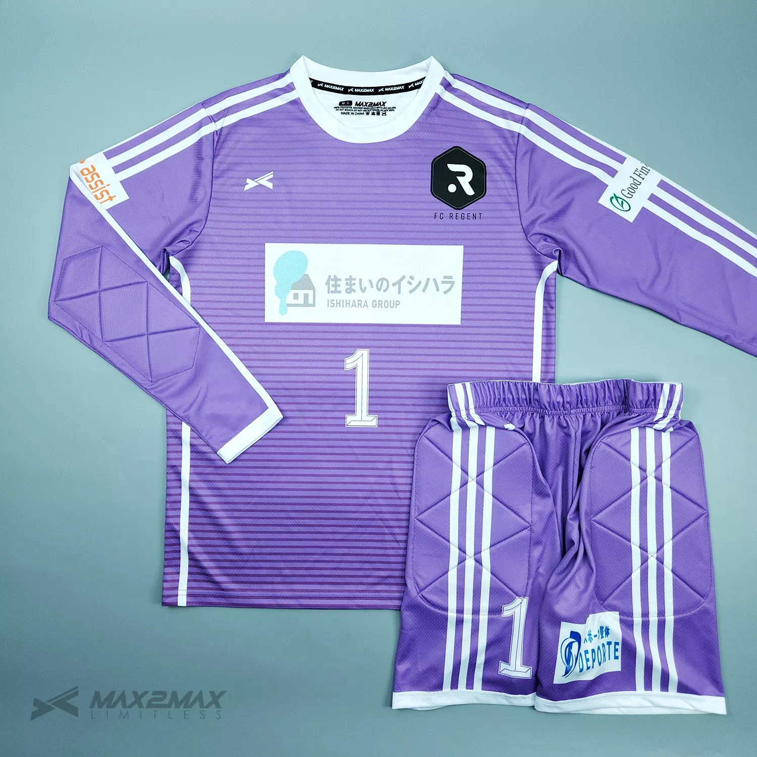 サッカーユニフォーム –FC REGENT_GK_2nd
