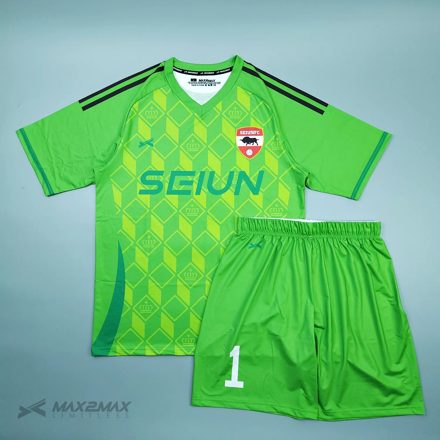 サッカーユニフォーム –SEIUN_GK_1st