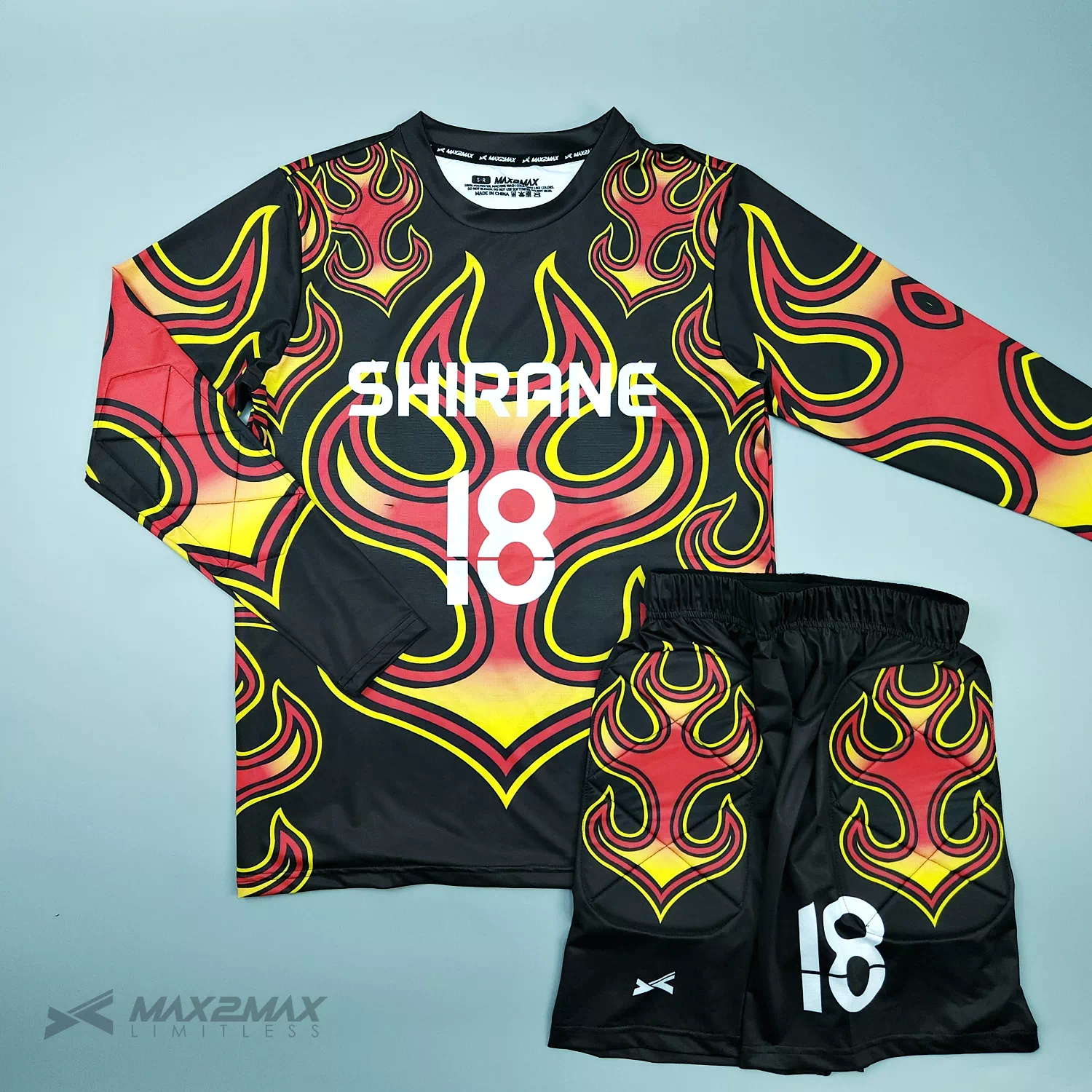 サッカーユニフォーム –Shirane_GK_2nd