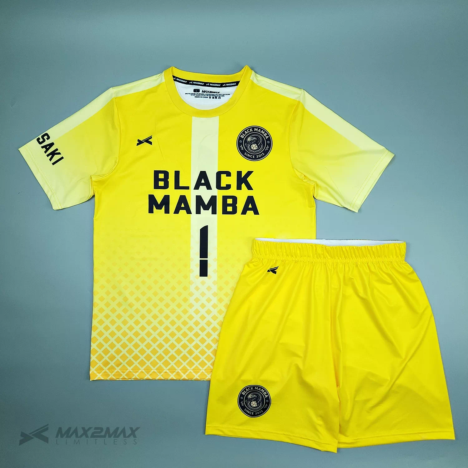 サッカーユニフォーム –BLACK MAMBA_GK_2nd
