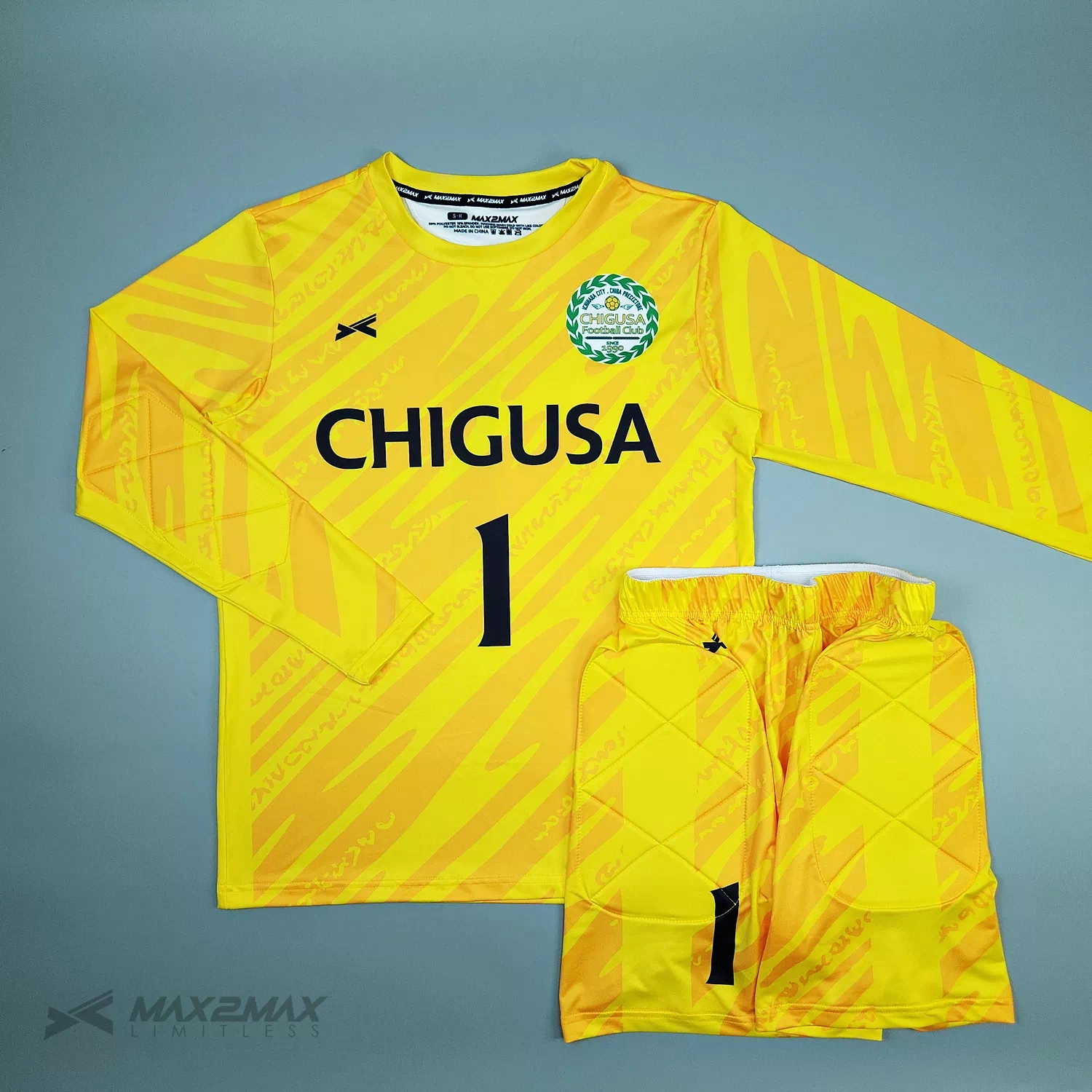 サッカーユニフォーム –CHIGUSA_GK_1st