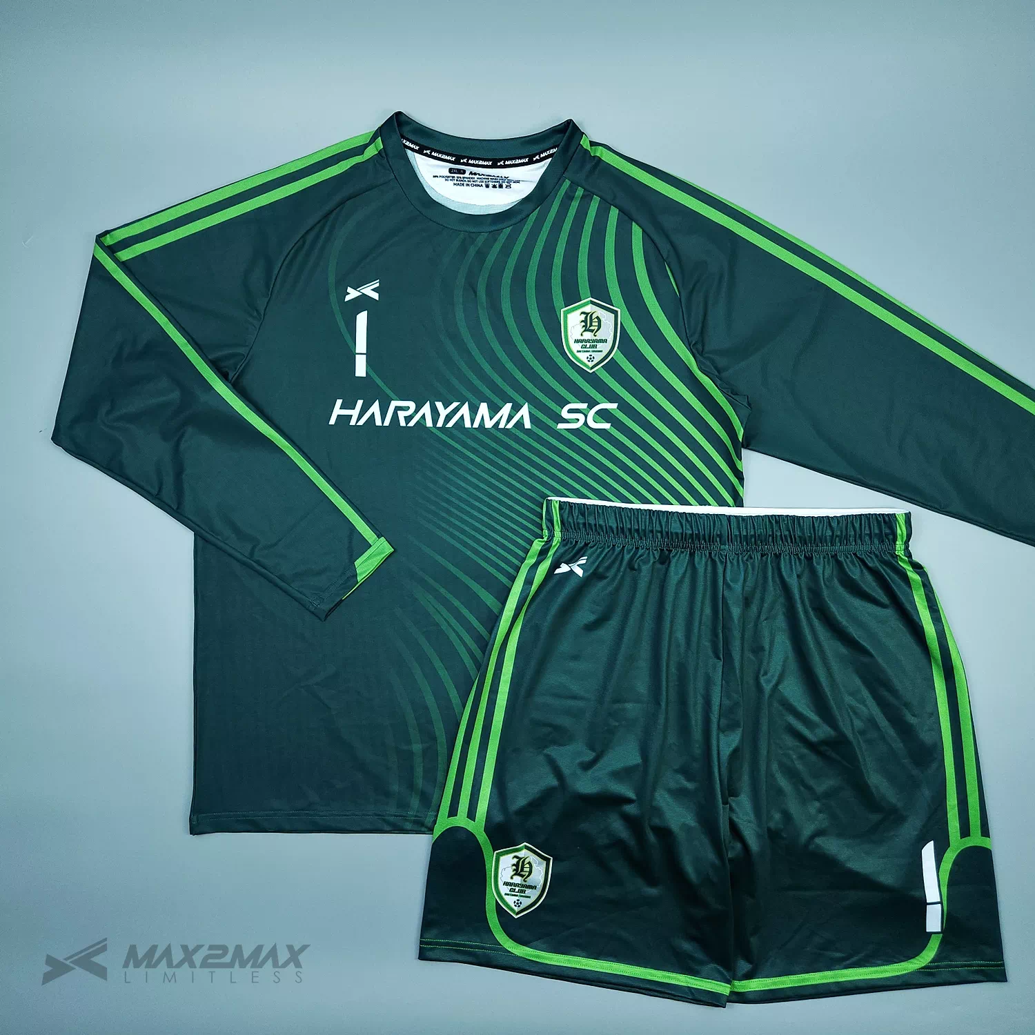 サッカーユニフォーム –HARAYAMA SC_GK_1st