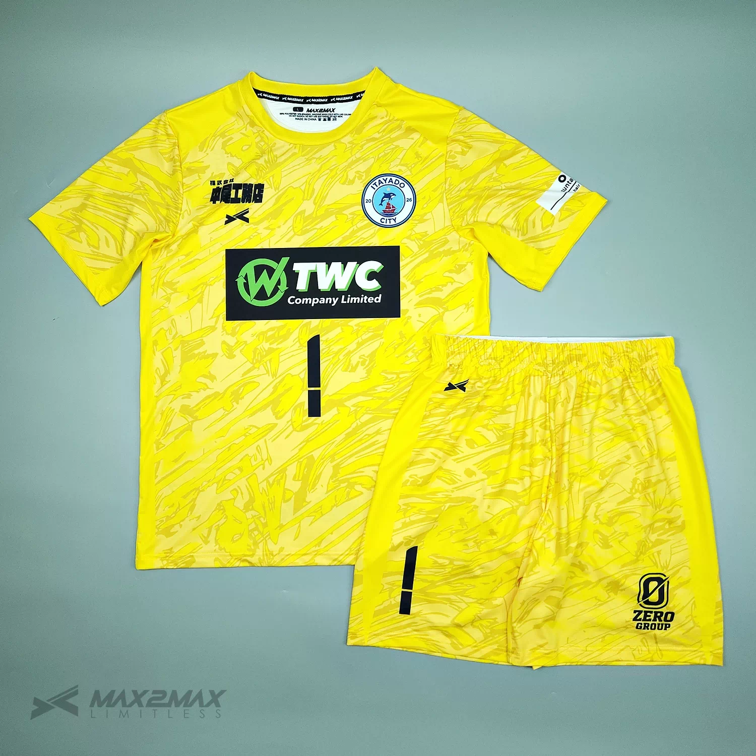 サッカーユニフォーム –Itayado City_GK_2nd