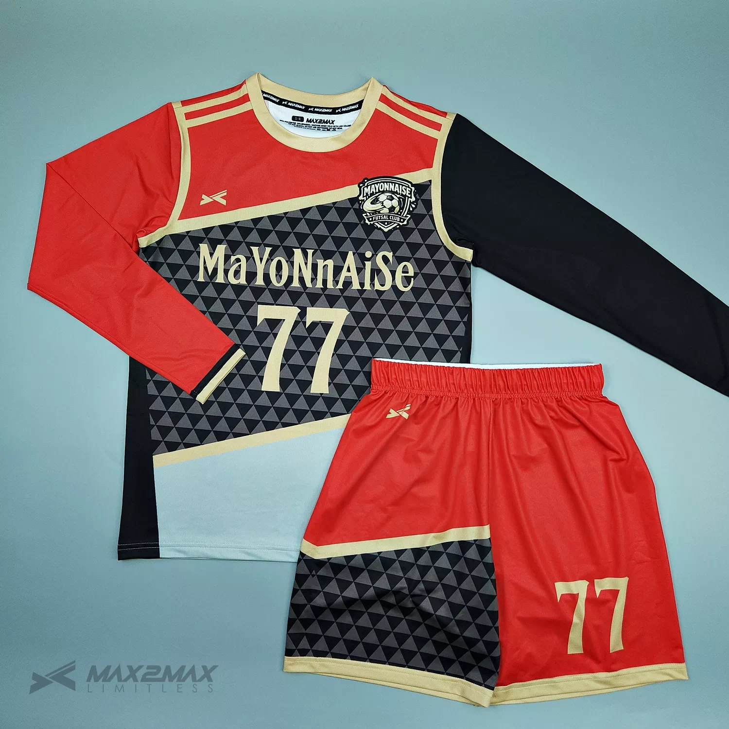 サッカーユニフォーム –MaYoNnAiSe_1st