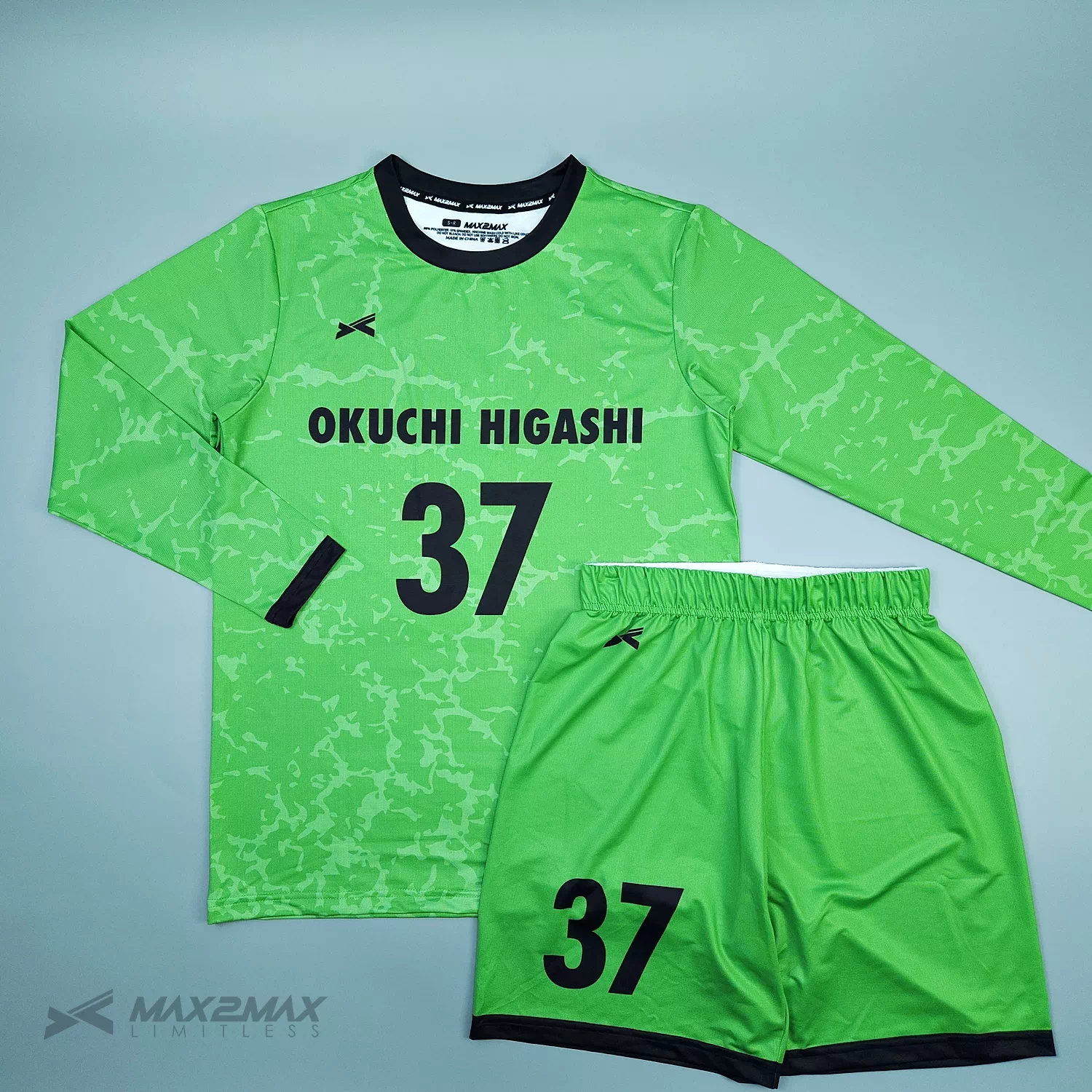 サッカーユニフォーム –OKUCHI HIGASHI_GK_1st