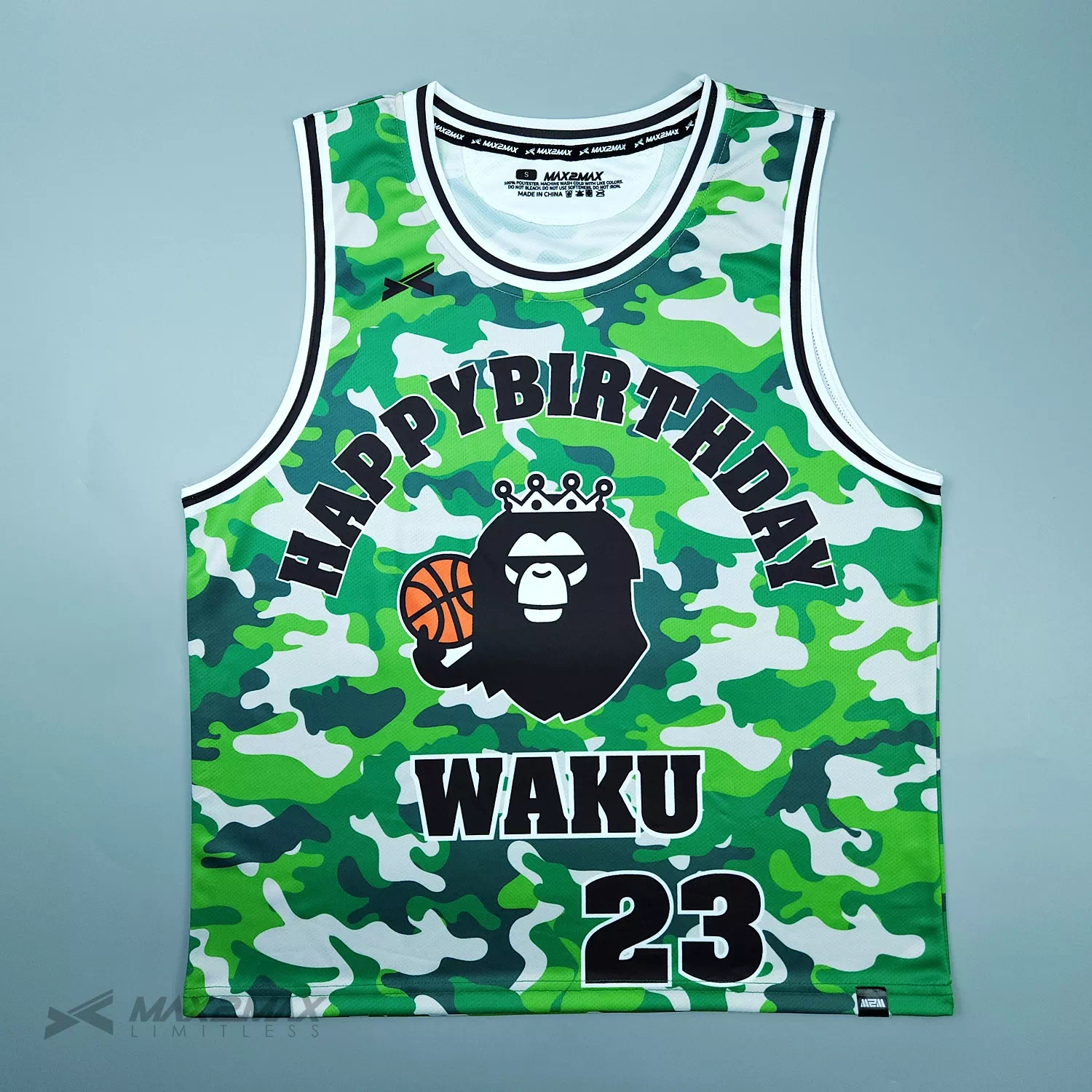 バスケ ユニフォーム HAPPYBIRTHDAY_2nd