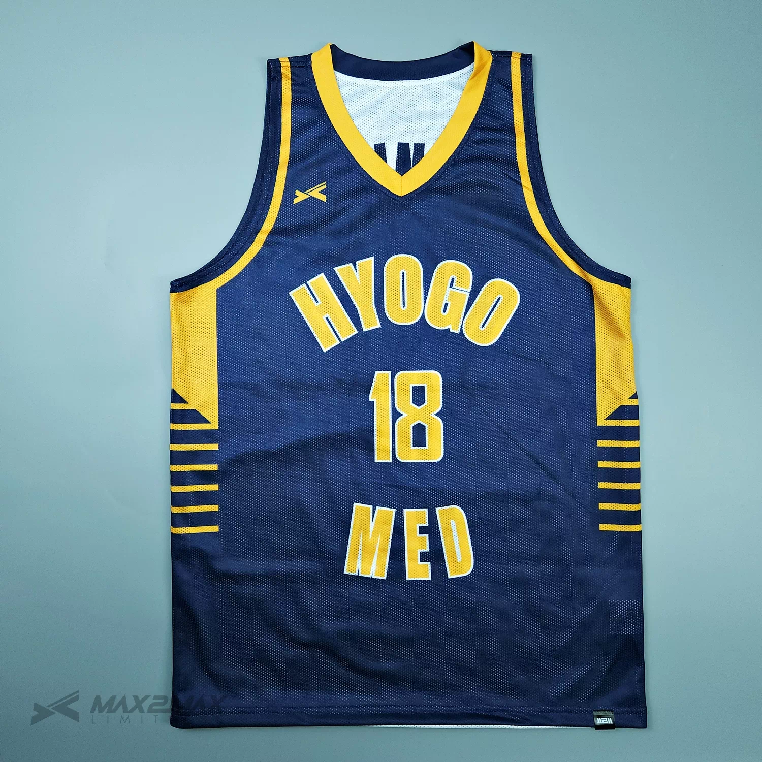 バスケ ユニフォーム HYOGO MED_Reversible_1st