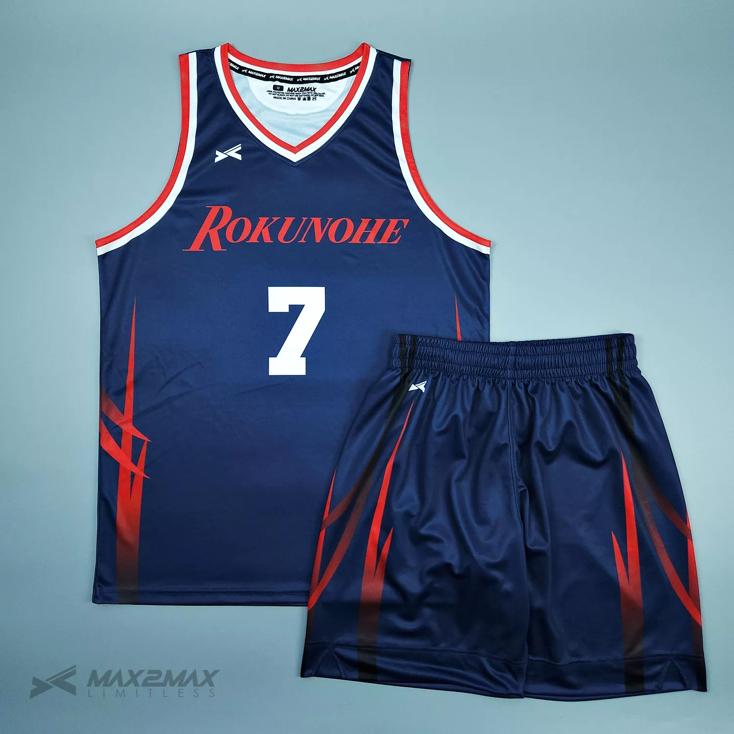 バスケ ユニフォーム ROKUNOHE_1st【●】